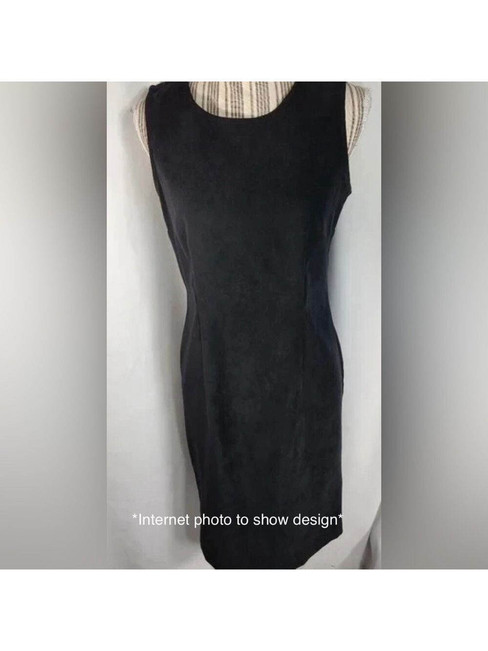 Alfred Dunner Vintage Black Dress – 14P – Sleeveless A-Line/Sheath - Picture 15 of 15